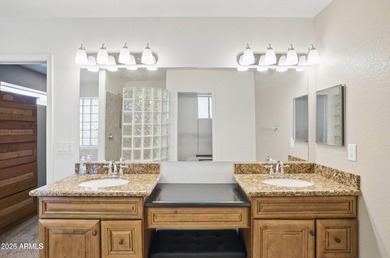 DOUBLE GOLF COURSE LOT BOTH FRONT AND BACK (5TH TEE) --- POPULAR on Sunland Springs Golf Course  in Arizona - for sale on GolfHomes.com, golf home, golf lot