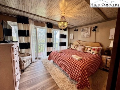 Escape to the mountains in this charming fully furnished on Sugar Mountain Golf Course in North Carolina - for sale on GolfHomes.com, golf home, golf lot