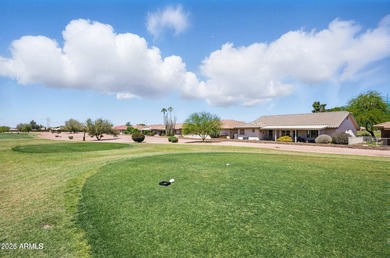 DOUBLE GOLF COURSE LOT BOTH FRONT AND BACK (5TH TEE) --- POPULAR on Sunland Springs Golf Course  in Arizona - for sale on GolfHomes.com, golf home, golf lot