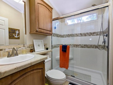 This beautiful and spacious park home has amazing views of the on The Great Outdoors Golf and Country Club in Florida - for sale on GolfHomes.com, golf home, golf lot