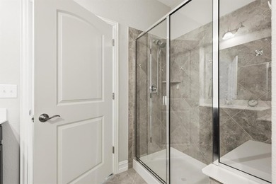 Charming Abbeyville Model located in the vibrant 55+ community on Frisco Lakes Golf Course in Texas - for sale on GolfHomes.com, golf home, golf lot