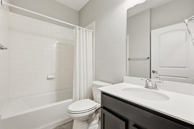 Charming Abbeyville Model located in the vibrant 55+ community on Frisco Lakes Golf Course in Texas - for sale on GolfHomes.com, golf home, golf lot