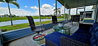 Luxury water views in Unique and Prestigious 55 + Riverside Golf on The Riverside Golf Club in Florida - for sale on GolfHomes.com, golf home, golf lot