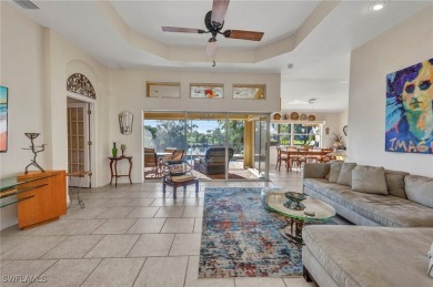 Enjoy the endless, breathtaking lake views on the lanai of this on Burnt Store Golf Club in Florida - for sale on GolfHomes.com, golf home, golf lot