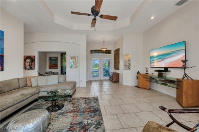 Enjoy the endless, breathtaking lake views on the lanai of this on Burnt Store Golf Club in Florida - for sale on GolfHomes.com, golf home, golf lot