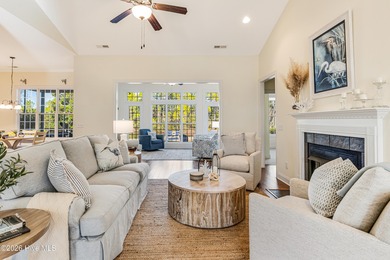 This elegant all-brick, one-level home is perfectly situated in on Reserve Club At St James Plantation in North Carolina - for sale on GolfHomes.com, golf home, golf lot