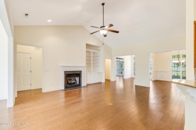 This elegant all-brick, one-level home is perfectly situated in on Reserve Club At St James Plantation in North Carolina - for sale on GolfHomes.com, golf home, golf lot