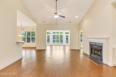 This elegant all-brick, one-level home is perfectly situated in on Reserve Club At St James Plantation in North Carolina - for sale on GolfHomes.com, golf home, golf lot