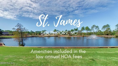 This elegant all-brick, one-level home is perfectly situated in on Reserve Club At St James Plantation in North Carolina - for sale on GolfHomes.com, golf home, golf lot