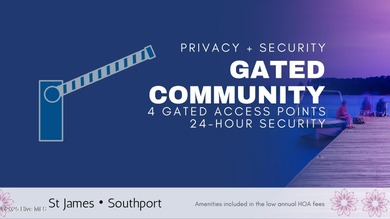 This elegant all-brick, one-level home is perfectly situated in on Reserve Club At St James Plantation in North Carolina - for sale on GolfHomes.com, golf home, golf lot