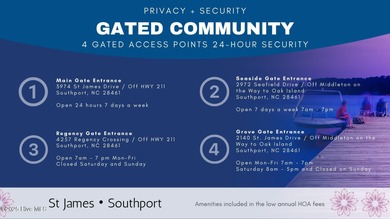 This elegant all-brick, one-level home is perfectly situated in on Reserve Club At St James Plantation in North Carolina - for sale on GolfHomes.com, golf home, golf lot