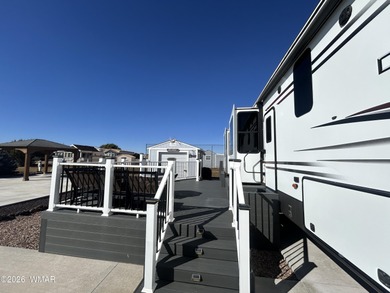 Own your piece of the White Mountains with this beautifully on Juniper Ridge R.V. Golf Resort in Arizona - for sale on GolfHomes.com, golf home, golf lot