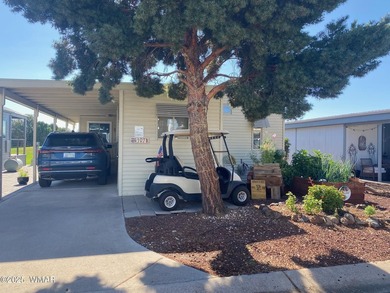 This rare gold course view, remodeled park model has everything on Juniper Ridge R.V. Golf Resort in Arizona - for sale on GolfHomes.com, golf home, golf lot