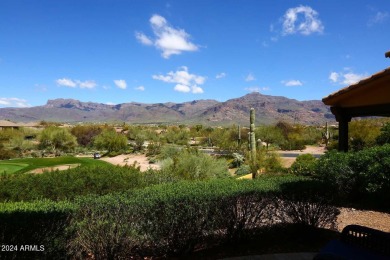 Spectacular Views of Superstition Mountains while overlooking on Gold Canyon Golf Resort - Dinosaur Mountain in Arizona - for sale on GolfHomes.com, golf home, golf lot