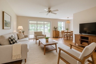 Move right into this beautifully maintained Cartier model ranch on The Links at Carillon in Illinois - for sale on GolfHomes.com, golf home, golf lot