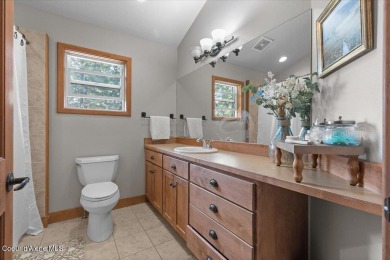 Welcome to this stunning lodge-style home in the heart of the on Stoneridge Golf Club in Idaho - for sale on GolfHomes.com, golf home, golf lot