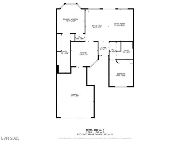 This desirable 1,196 sq. ft. Franklin model townhome in Sun City on Highland Falls Golf Club in Nevada - for sale on GolfHomes.com, golf home, golf lot