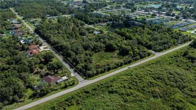 What a great opportunity to purchase 4 prime residential acres on Lehigh Resort Club in Florida - for sale on GolfHomes.com, golf home, golf lot