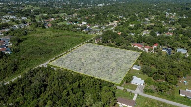 What a great opportunity to purchase 4 prime residential acres on Lehigh Resort Club in Florida - for sale on GolfHomes.com, golf home, golf lot