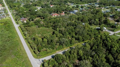 What a great opportunity to purchase 4 prime residential acres on Lehigh Resort Club in Florida - for sale on GolfHomes.com, golf home, golf lot
