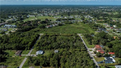 What a great opportunity to purchase 4 prime residential acres on Lehigh Resort Club in Florida - for sale on GolfHomes.com, golf home, golf lot