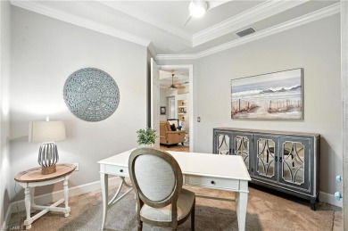 This Stunning home features a Gorgeous heated saltwater pool on The Plantation Golf and Country Club in Florida - for sale on GolfHomes.com, golf home, golf lot