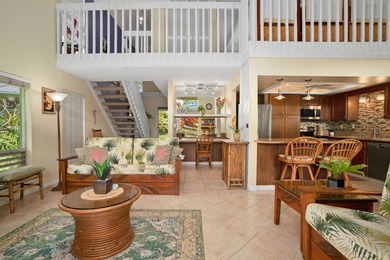 Check out this turnkey Puamana 2 bed, 2 bath end unit with on Makai Golf Club At Princeville in Hawaii - for sale on GolfHomes.com, golf home, golf lot