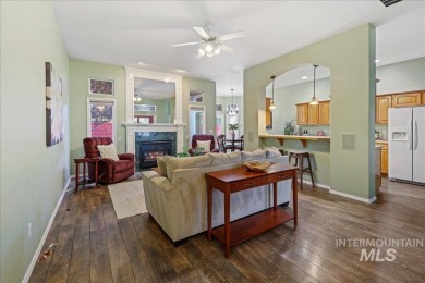 Beautifully maintained single-level home on a desirable corner on Lakeview Golf Club in Idaho - for sale on GolfHomes.com, golf home, golf lot