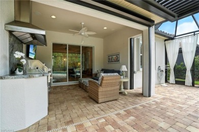 This Stunning home features a Gorgeous heated saltwater pool on The Plantation Golf and Country Club in Florida - for sale on GolfHomes.com, golf home, golf lot