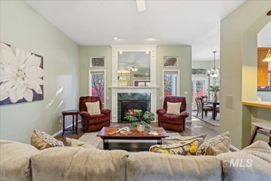 Beautifully maintained single-level home on a desirable corner on Lakeview Golf Club in Idaho - for sale on GolfHomes.com, golf home, golf lot