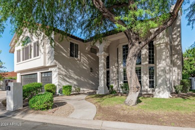 Amazing residence on a private cul-de-sac lot with views of on Camelback Golf Club in Arizona - for sale on GolfHomes.com, golf home, golf lot