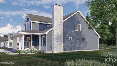 This traditional style house plan boasts 2,846 square feet of on River Landing Golf Course in North Carolina - for sale on GolfHomes.com, golf home, golf lot