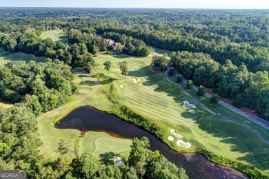 Poised on a 1/3-acre corner lot on a quiet cul-de-sac, this on Hamilton Mill Golf Club in Georgia - for sale on GolfHomes.com, golf home, golf lot