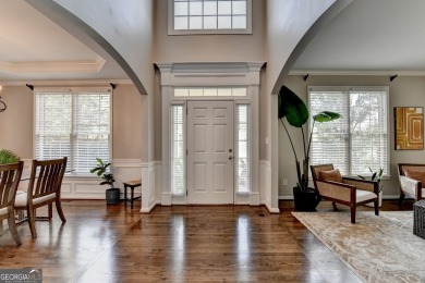 Poised on a 1/3-acre corner lot on a quiet cul-de-sac, this on Hamilton Mill Golf Club in Georgia - for sale on GolfHomes.com, golf home, golf lot