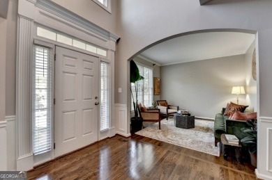 Poised on a 1/3-acre corner lot on a quiet cul-de-sac, this on Hamilton Mill Golf Club in Georgia - for sale on GolfHomes.com, golf home, golf lot