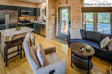 GREAT PRICE - RENTAL READY! Outstanding Log Cabin in Prime Beech on Beech Mountain Club in North Carolina - for sale on GolfHomes.com, golf home, golf lot