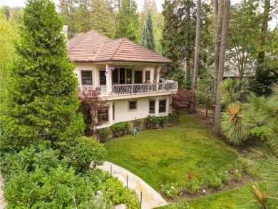 Welcome to the Greenside Estate- a rare level-entry luxury home on Lake Arrowhead Country Club in California - for sale on GolfHomes.com, golf home, golf lot