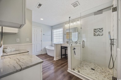 Stunning renovated home, brick front and back yard on lovely on Palmetto Greens Golf and Country Club in South Carolina - for sale on GolfHomes.com, golf home, golf lot