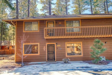 Perfectly located upper-level 3-bedroom, 2-bath condo in Sports on Pinetop Lakes Golf and Country Club in Arizona - for sale on GolfHomes.com, golf home, golf lot
