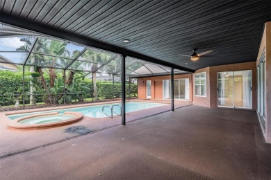 Single-Story 5-Bedroom Pool Home in Hunter's Green Golf on Hunters Green Country Club in Florida - for sale on GolfHomes.com, golf home, golf lot