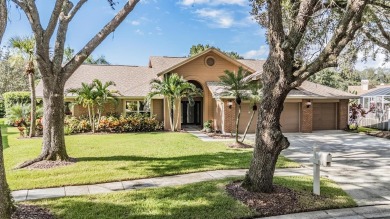 Single-Story 5-Bedroom Pool Home in Hunter's Green Golf on Hunters Green Country Club in Florida - for sale on GolfHomes.com, golf home, golf lot