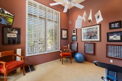 Desirable hacienda home on premium lot with unobstructed golf & on The Country Club At DC Ranch in Arizona - for sale on GolfHomes.com, golf home, golf lot