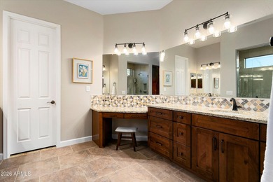 HIGHLY UPGRADED & IMMACULATE Civitas model tucked at the end of on Trilogy Golf Club At Vistancia in Arizona - for sale on GolfHomes.com, golf home, golf lot