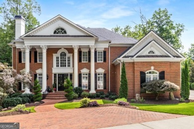 Step into timeless sophistication and grand-scale living in this on TPC At Sugarloaf Golf Club in Georgia - for sale on GolfHomes.com, golf home, golf lot