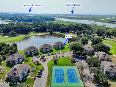 Expansive golf and water views abound in this spacious condo on Oyster Bay Golf Links in North Carolina - for sale on GolfHomes.com, golf home, golf lot