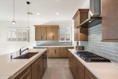 A sanctuary of modern design awaits within the highly acclaimed on Sterling Grove Golf & Country Club in Arizona - for sale on GolfHomes.com, golf home, golf lot