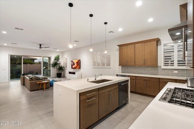 A sanctuary of modern design awaits within the highly acclaimed on Sterling Grove Golf & Country Club in Arizona - for sale on GolfHomes.com, golf home, golf lot