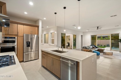 A sanctuary of modern design awaits within the highly acclaimed on Sterling Grove Golf & Country Club in Arizona - for sale on GolfHomes.com, golf home, golf lot