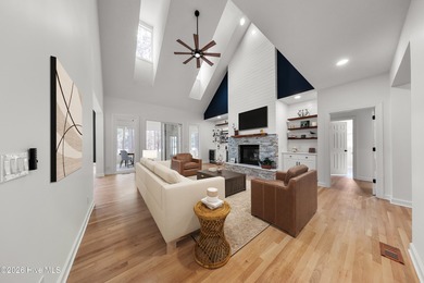 Prepared to be wowed by this custom William Poole designed home on Members Club At St. James Plantation in North Carolina - for sale on GolfHomes.com, golf home, golf lot