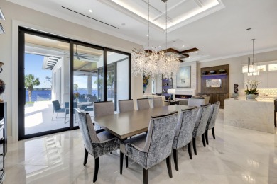 This BRAND NEW  CUSTOM WATERFRONT ESTATE home in a Prestigious on Harbour Ridge Yacht and Country Club in Florida - for sale on GolfHomes.com, golf home, golf lot